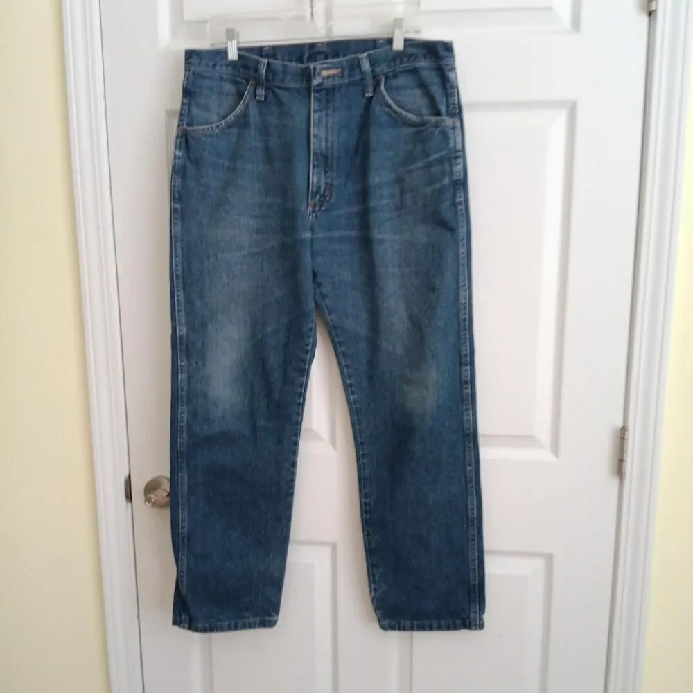 Vintage Rustler Regular Fit Straight Leg Jeans 36x30